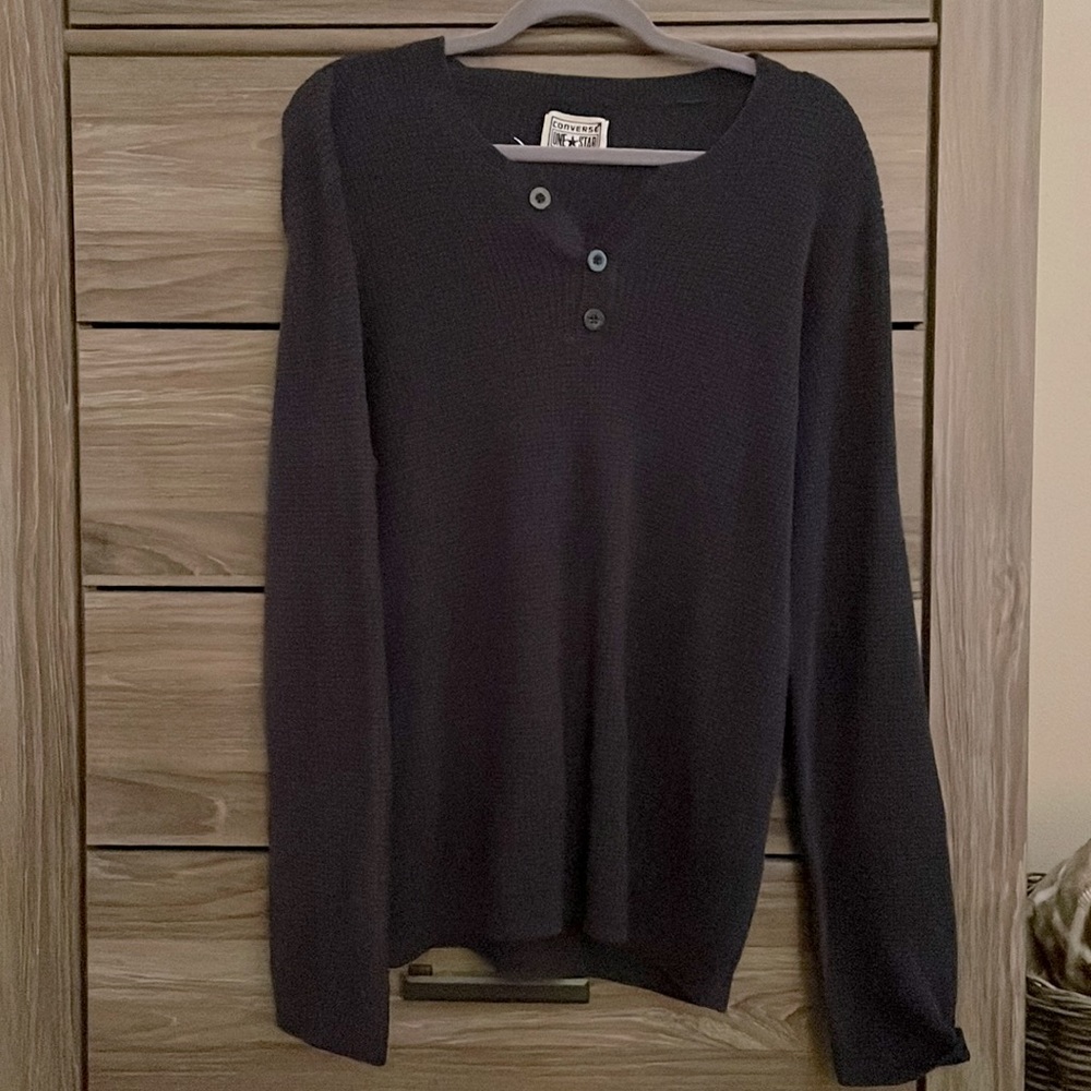 Converse - Dark Navy Blue knitted sweater